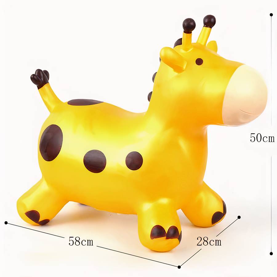 Trémie gonflable en forme de girafe – Image 2