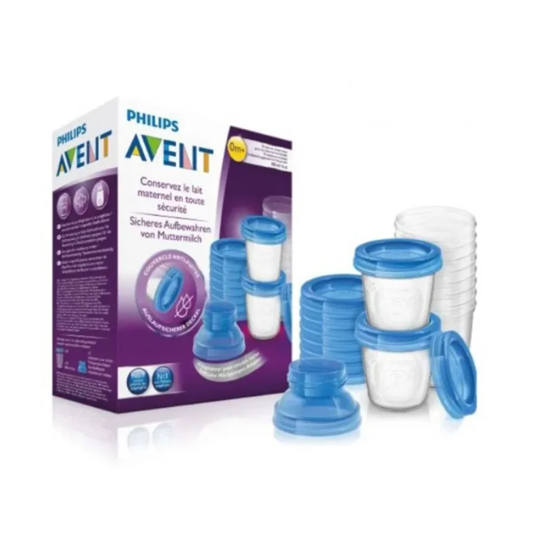 10 POTS DE CONSERVATION DE LAIT MATERNEL 180 ML – Image 2